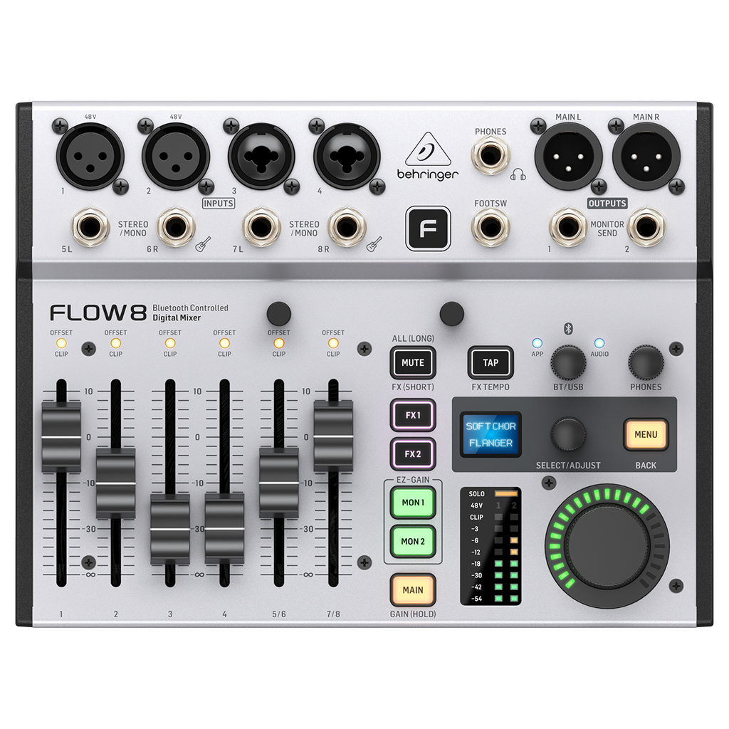 MEZCLADORA BEHRINGER DIGITAL 8CH FLOW8
