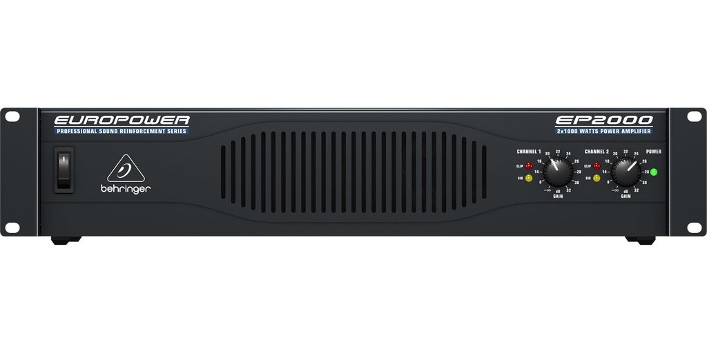 AMPLIFICADOR BEHRINGER 2000W EP2000