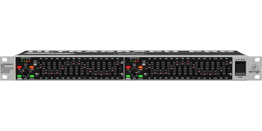 ECUALIZADOR BEHRINGER ESTEREO15 BANDAS FBQ1502HD