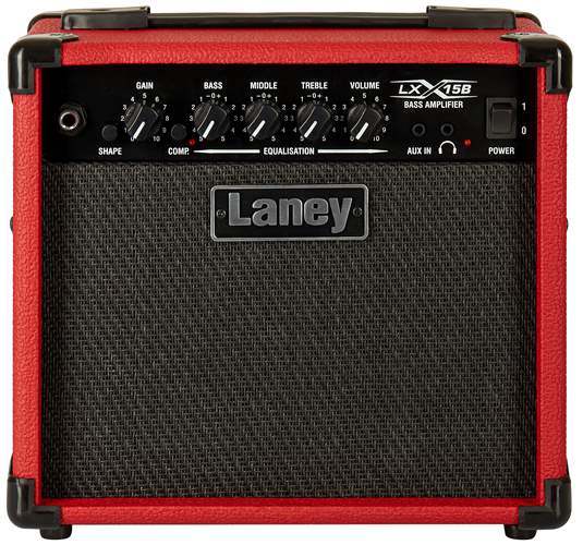 AMPLIFICADOR LANEY PARA BAJO DE 2X5" LX15B-RED