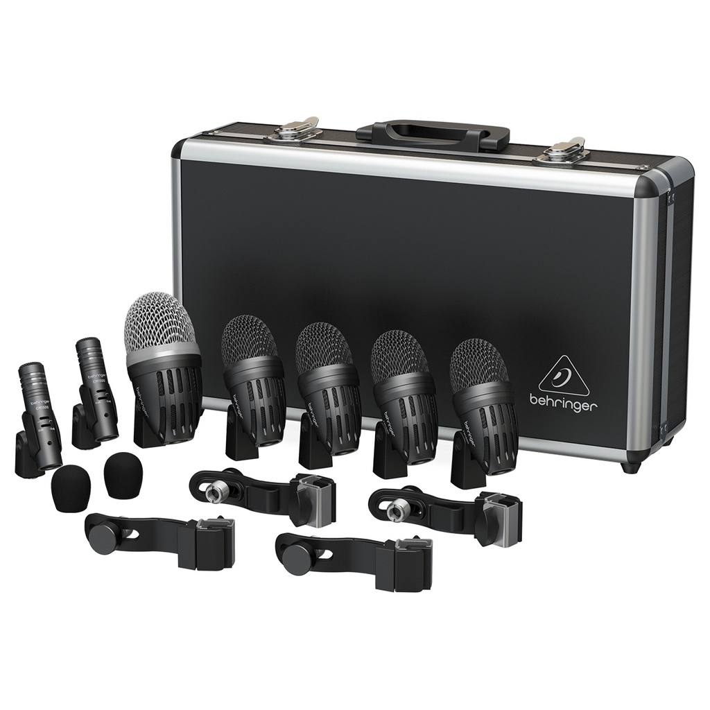 KIT D/MIC BEHRINGER P/BATERIA 7PZAS BC1500