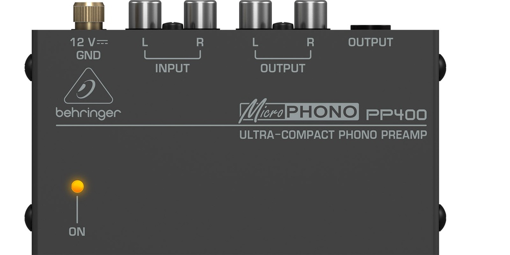 PP400 PREAMPLIFICADOR BEHRINGER PHONO 