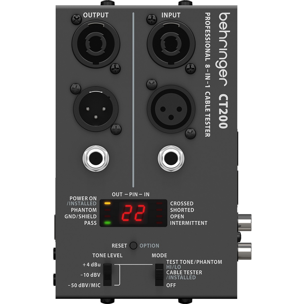 PROBADOR BEHRINGER DE CABLES CT-200