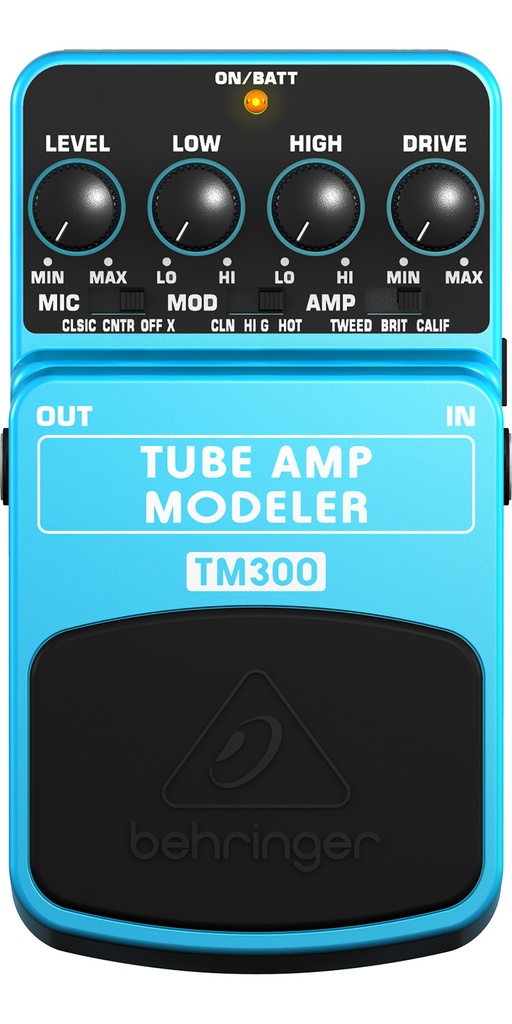 PEDAL BEHRINGER TUBE AMP MODELER TM300