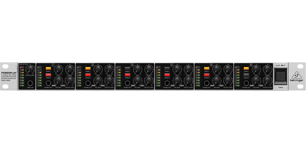 AMPLIFICADOR BEHRINGER P/AUDIFONOS HA6000