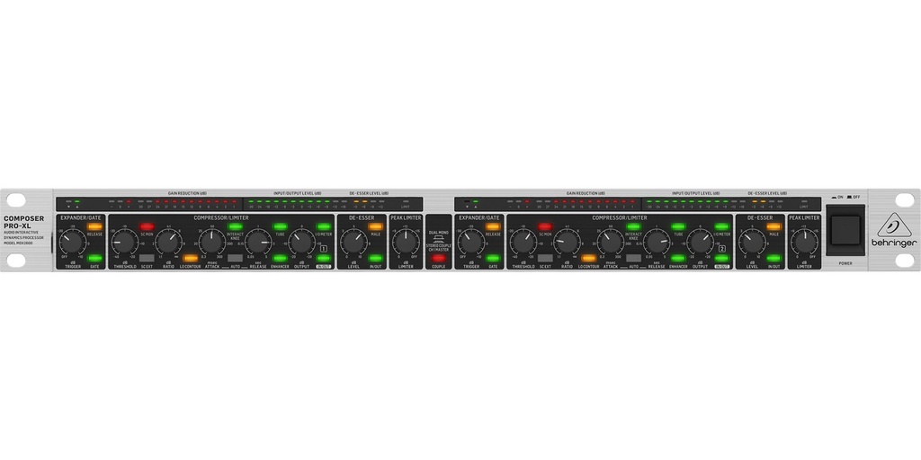 COMPRESOR-LIMITADOR BEHRINGER MDX2600 V2