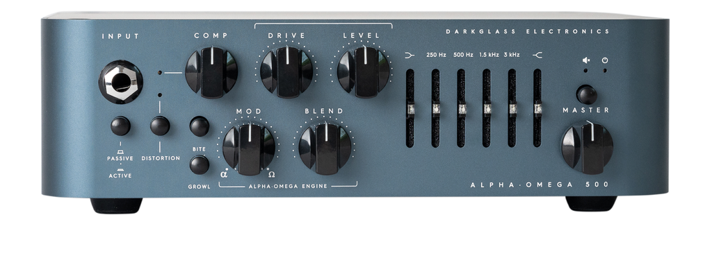 Alpha-Omega 500 Darkglass  cabezal de bajo 500 W DSP