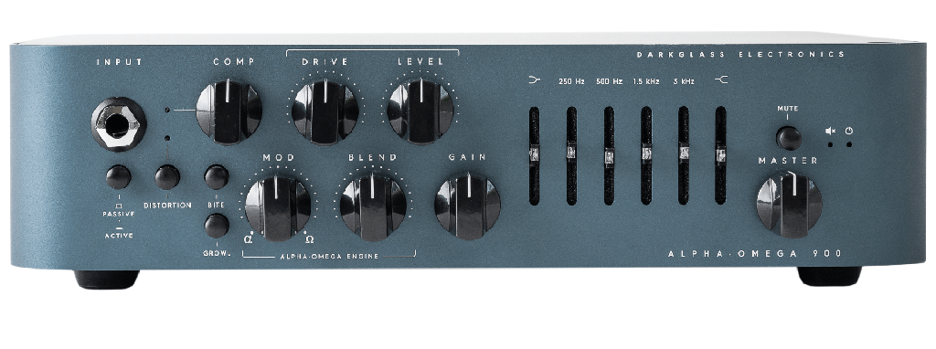 ALPHA-OMEGA 900 Darkglass Electronics cabezal de bajo 900 W DSP Alpha Omega 900