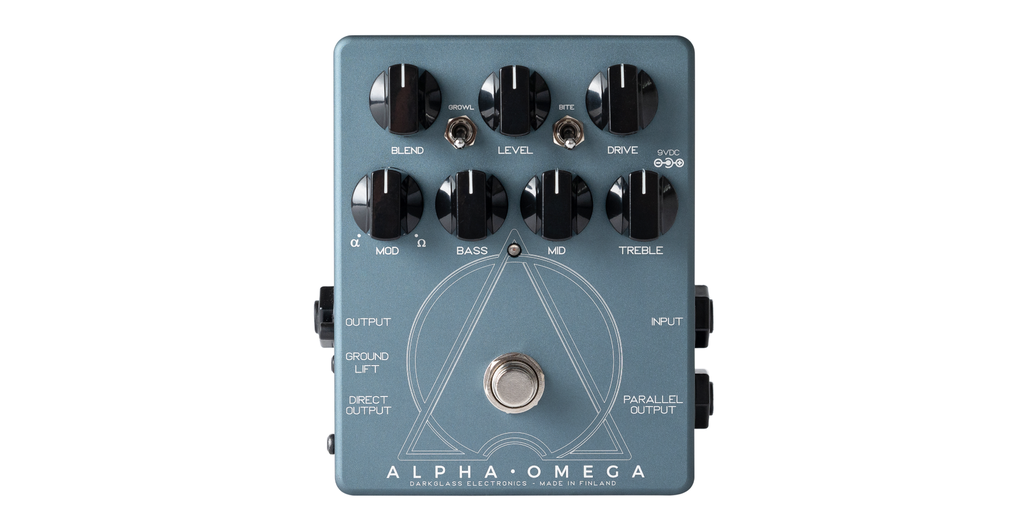 ALPHA·OMEGA PEDAL DARKGLASS OVERDRIVE PARA BAJO 