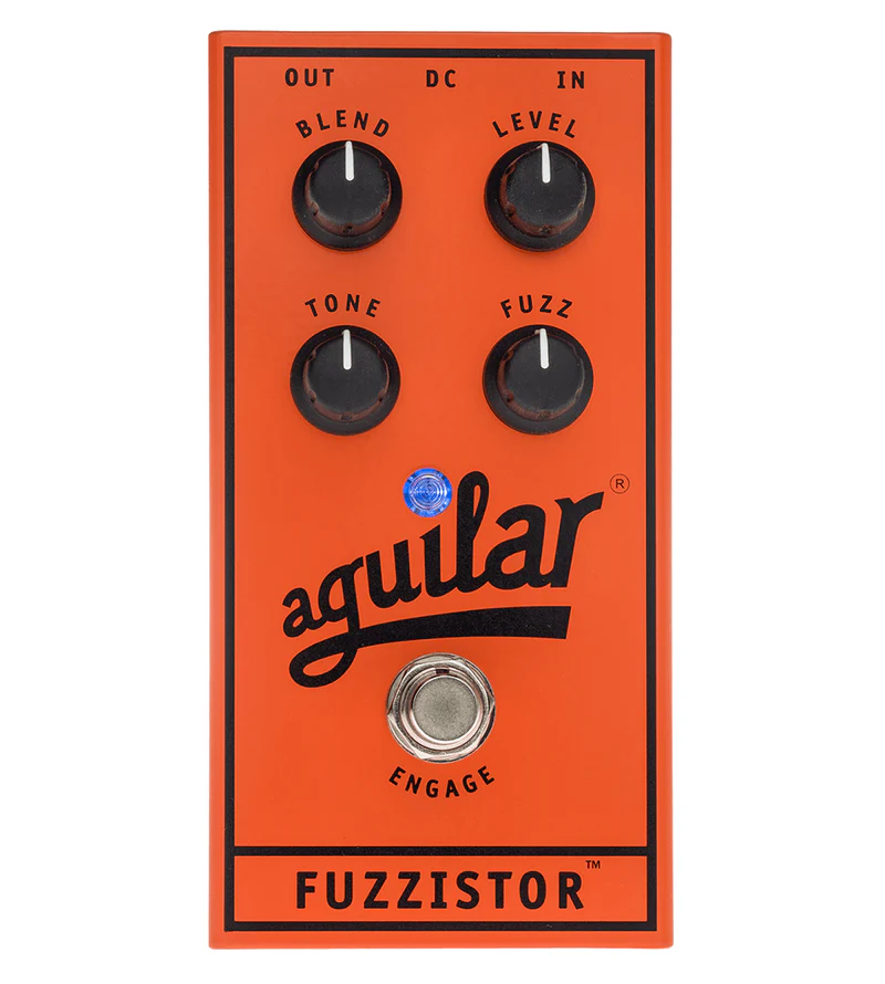 FUZZISTOR Pedal fuzz para bajo Aguilar (pedal fuzz analógico con blend)