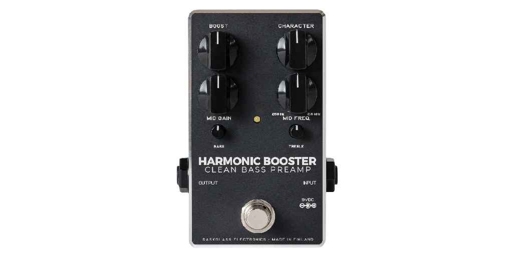 PEDAL DARKGLASS HARMONIC BOOSTER  PREAMPLIFICADOR PARA BAJO 