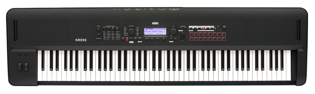 SINTETIZADOR KORG WOKSTATION PORTATIL DE 88 TECLAS KROSS288MB