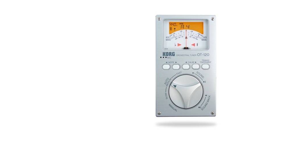 AFINADOR KORG CROMATICO ORQUESTAL OT-120