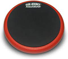 PRACTICADOR AQUARIAN 6" QUIK-BOUNCE CON BAQUETAS Y LIBRO QBP6