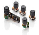 SET 3 POTENCIOMETROS Y 5 PERILLAS EMG-BQS-S