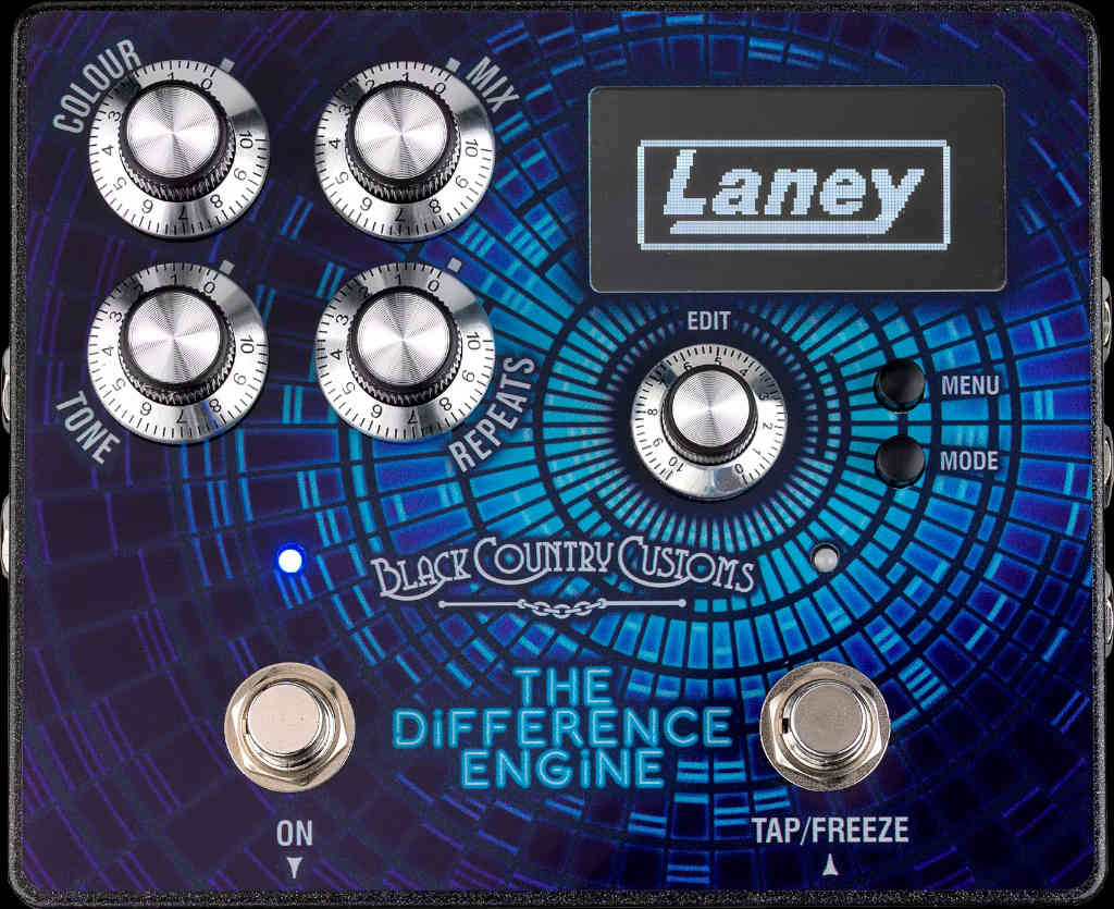 BCC-TDE PEDAL DE DELAY LANEY PARA GUITARRA BCC-THE DIFFERENCE ENGINE