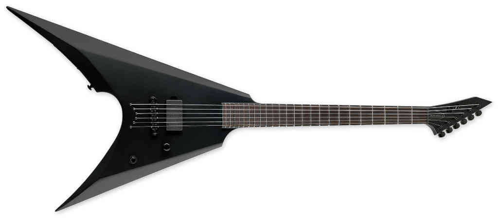 GUITARRA ELECTRICA ARROW-NT BLACK METAL BLACK SATIN  LTD LARROWNTBKMBLKS