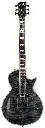 GUITARRA ELECTRICA EC-1000 EVERTUNE SEE THRU BLACK LTD LEC1000ETFMSTBLK