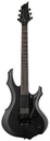 GUITARRA ELECTRICA LTD F BLACK METAL BLACK SATIN LFBKMBLKS
