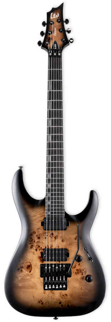 GUITARRA ELECTRICA H1001 BLACK NATURAL BURST LTD LH1001FRBPBLKNB