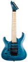 GUITARRA ELECTRICA MH-203QM LH SEE THRU BLUE LMH203QMSTBLH
