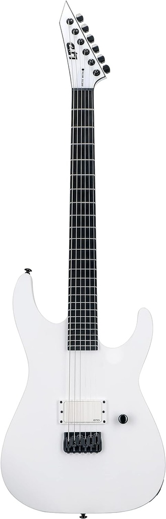 GUITARRA ELECTRICA LTD M-HT ARCTIC METAL SNOW WHITE SATIN LMHTARMSWS