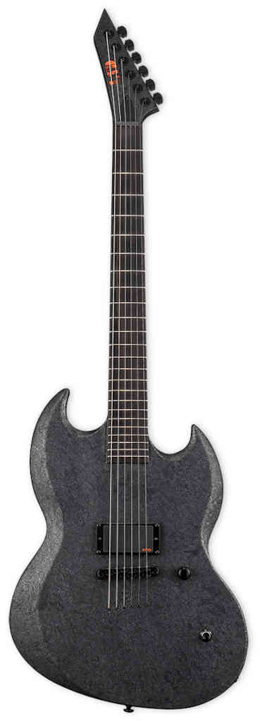 LRM600BMS GUITARRA ELECTRICA LTD REBA  MEYERS RM-600 BLACK MARBLE SATIN