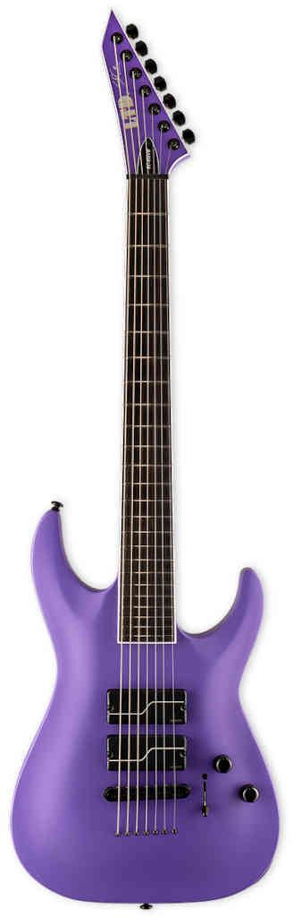 GUITARRA ELECTRICA LTD SC-607 BARITONE 7 CUERDAS PURPLE SATIN LSC607BPS