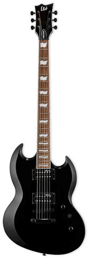 LVIPER201BBLK GUITARRA ELECTRICA LTD VIPER-201 BARITONE BLACK