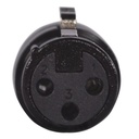 CONECTOR PROEL CANON XLR-3FVBK