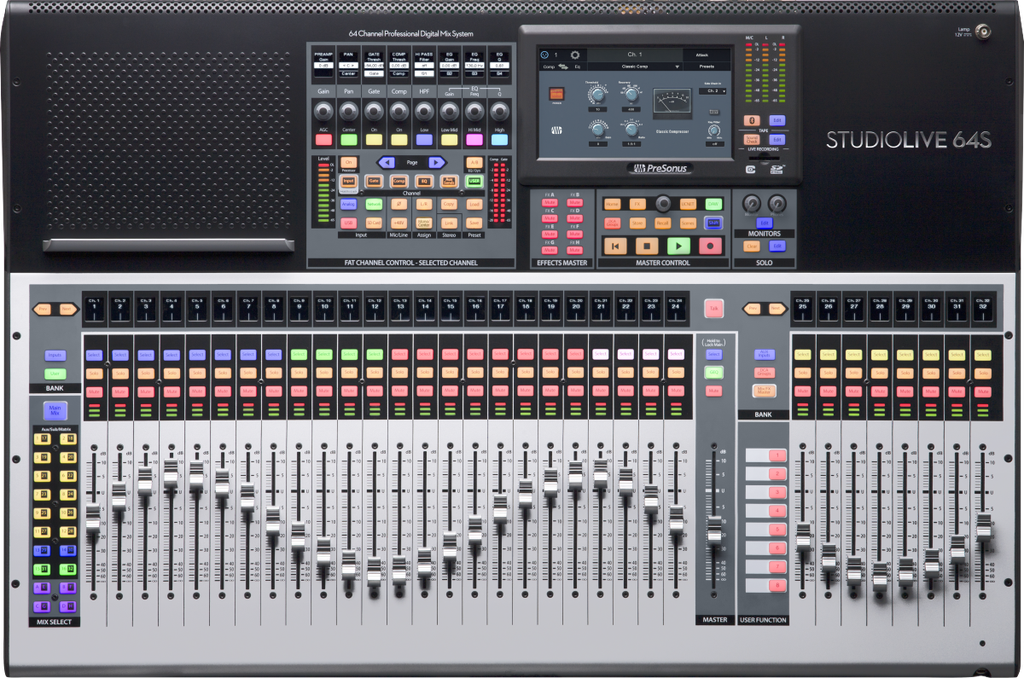 MEZCLADORA DIGITAL PRESONUS DE 64 CANALES STUDIOLIVE 64 2779200404