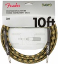 CABLE FENDER PROFESSIONAL SERIES WOODLAND CAMO 3 METROS PLUG-PLUG 0990810176