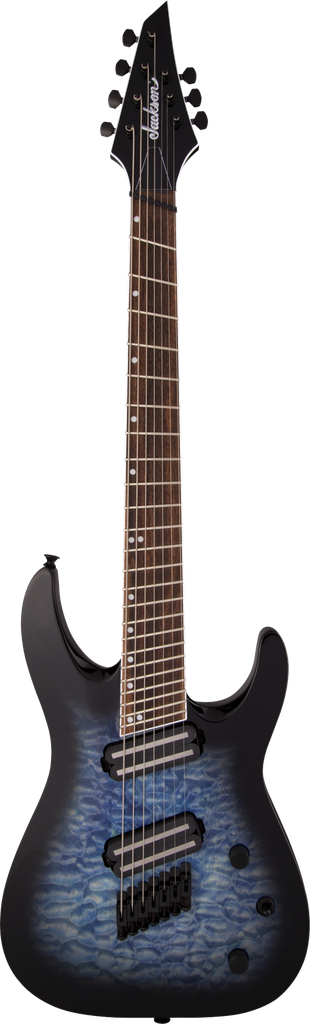 GUITARRA ELECTRICA X SERIES DE 7 CUERDAS CON TAPA ARQUEADA JACKSON SOLOIST SLATX7Q MS 2919914586