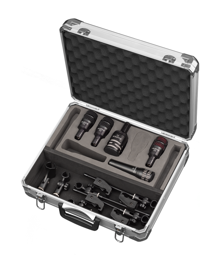 PAQUETE DE MICRÓFONO DE BATERÍA PROFESIONAL DE 5 PIEZAS AUDIX DP5A