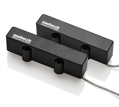 EMG-SEJ/SET SELECT SET 2 PASTILLAS PASIVAS BLACK TIPO JAZZ BASS