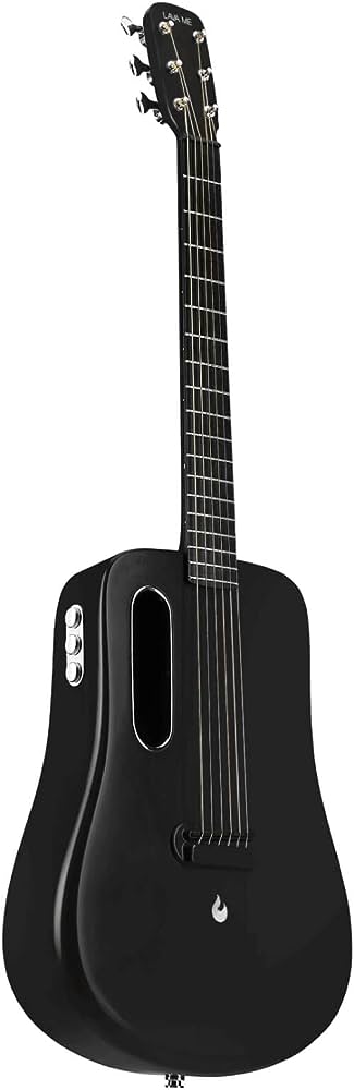 GUITARRA ELECTROACUSTICA DE FIBRA DE CARBONO LAVA ME 2 BLK