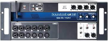 MEZCLADORA SOUNDCRAFT DIGITAL 16 CANALES UI-16