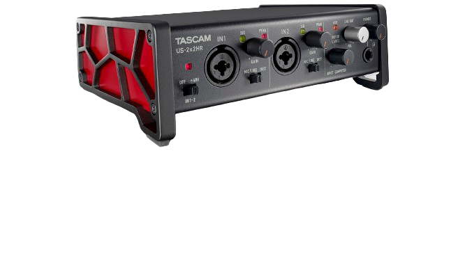 INTERFAZ 2X2 TASCAM CANAL USB AUDIO US-2X2HR