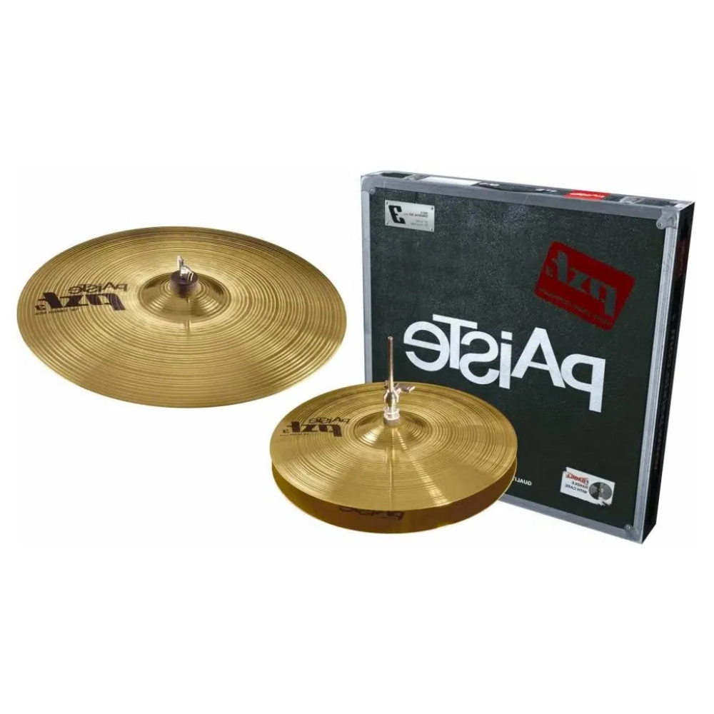 063ES13 PLATILLOS PAISTE PAQ 13"HI-HAT 18" CRASH 