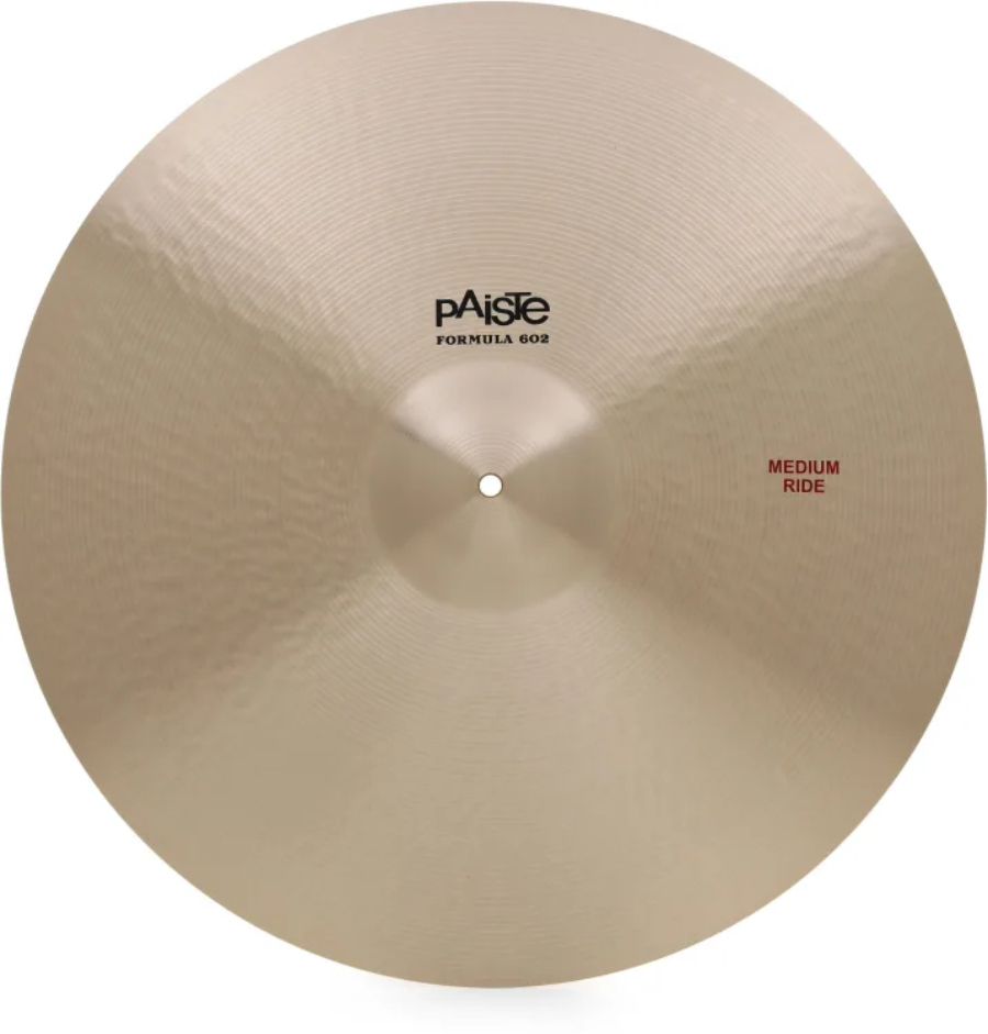 1041724 PLATILLO PAISTE FORMULA 602 24" RIDE MEDIUM 