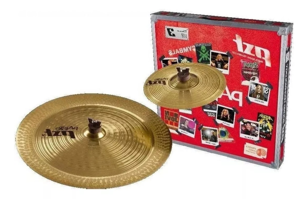 PLATILLOS PAISTE PAQ 10" SPLASH 18" CHINA EFFECTS 063FXPK