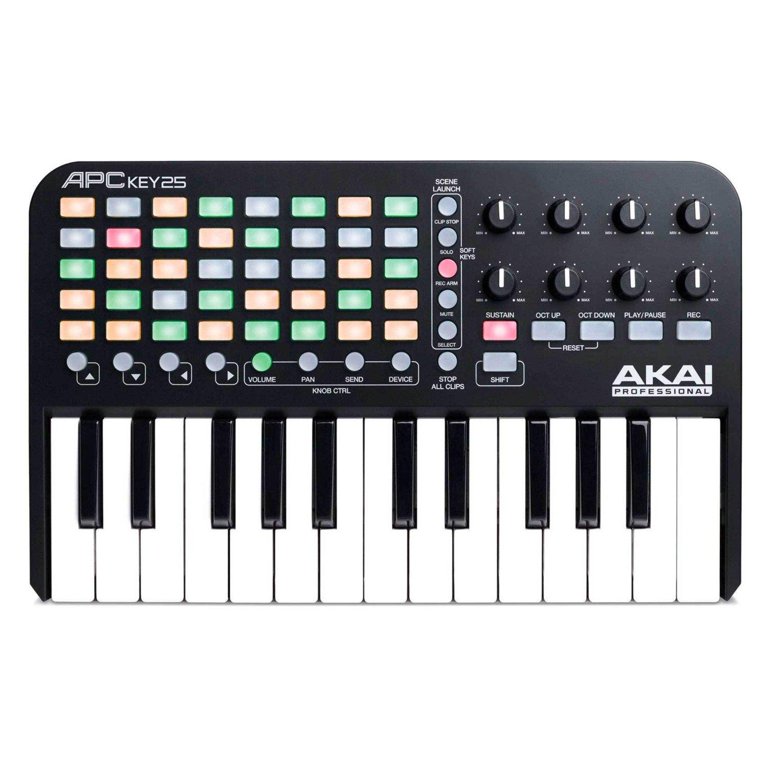 CONTROLADOR AKAI DE 25 TECLAS APC KEY 25