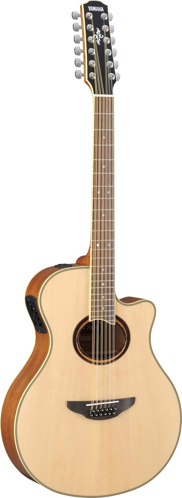 GUITARRA YAMAHA  APX700II12NT ELECTROACUSTICA 12 CDAS DE METAL