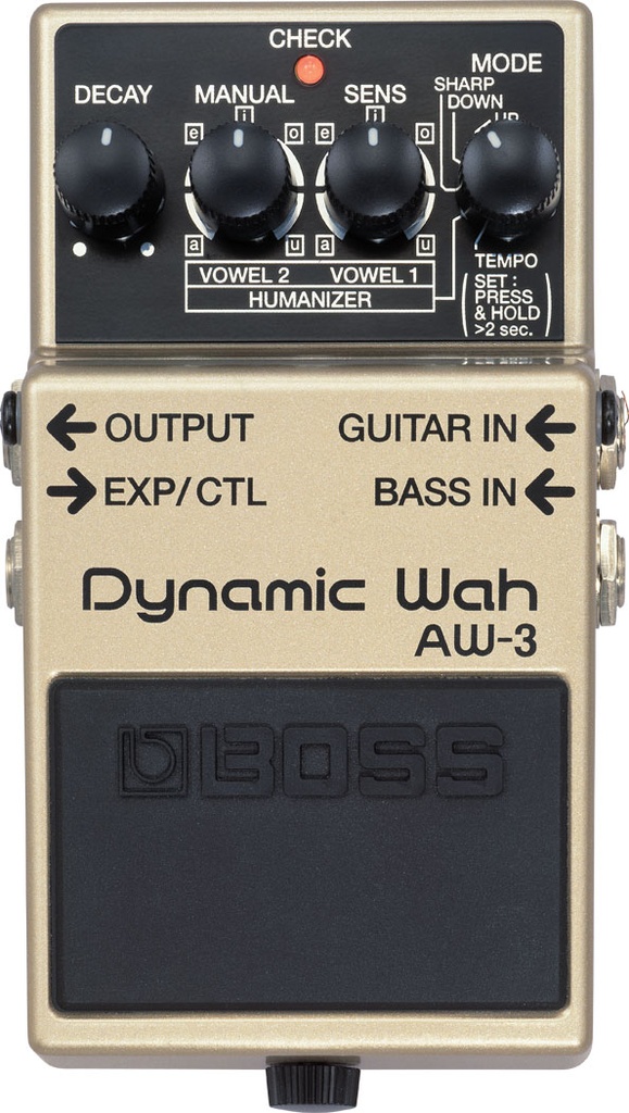 AW-3 PEDAL BOSS DE EFECTOS DYNAMIC WAH 