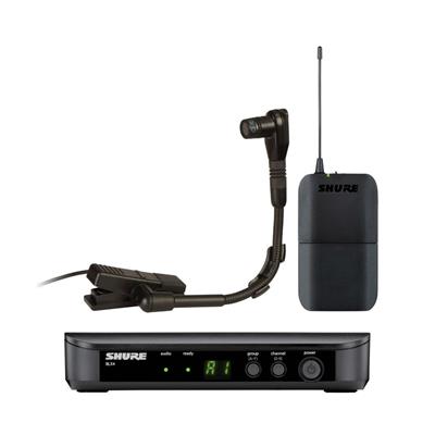 SISTEMA INALÁMBRICO CON MICRÓFONO PARA INSTRUMENTO SHURE BLX14/B98-J11
