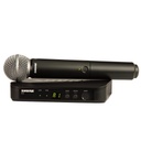 SISTEMA INALÁMBRICO SHURE CON MICRÓFONO DE MANO Y RECEPTOR BLX24/SM58-J11