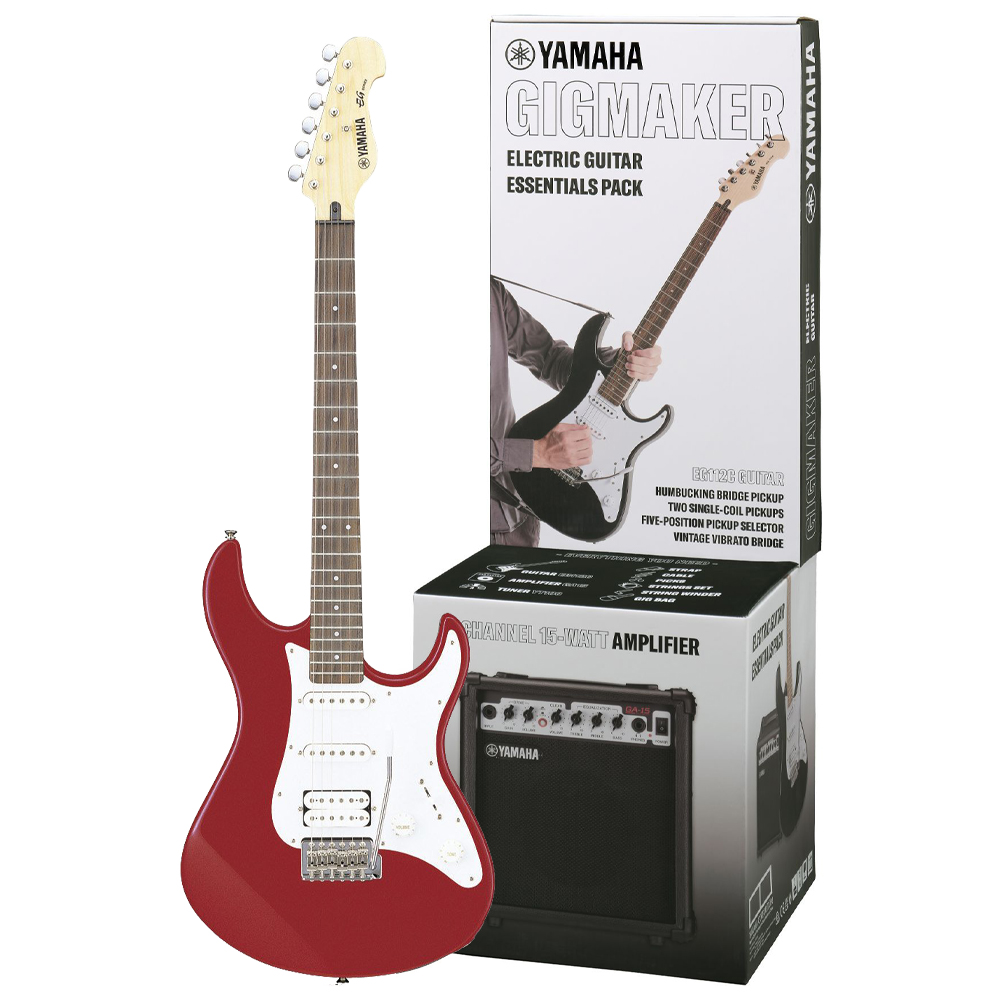 PAQUETE DE GUITARRA ELECTRICA YAMAHA EG112GPIIMR/02 