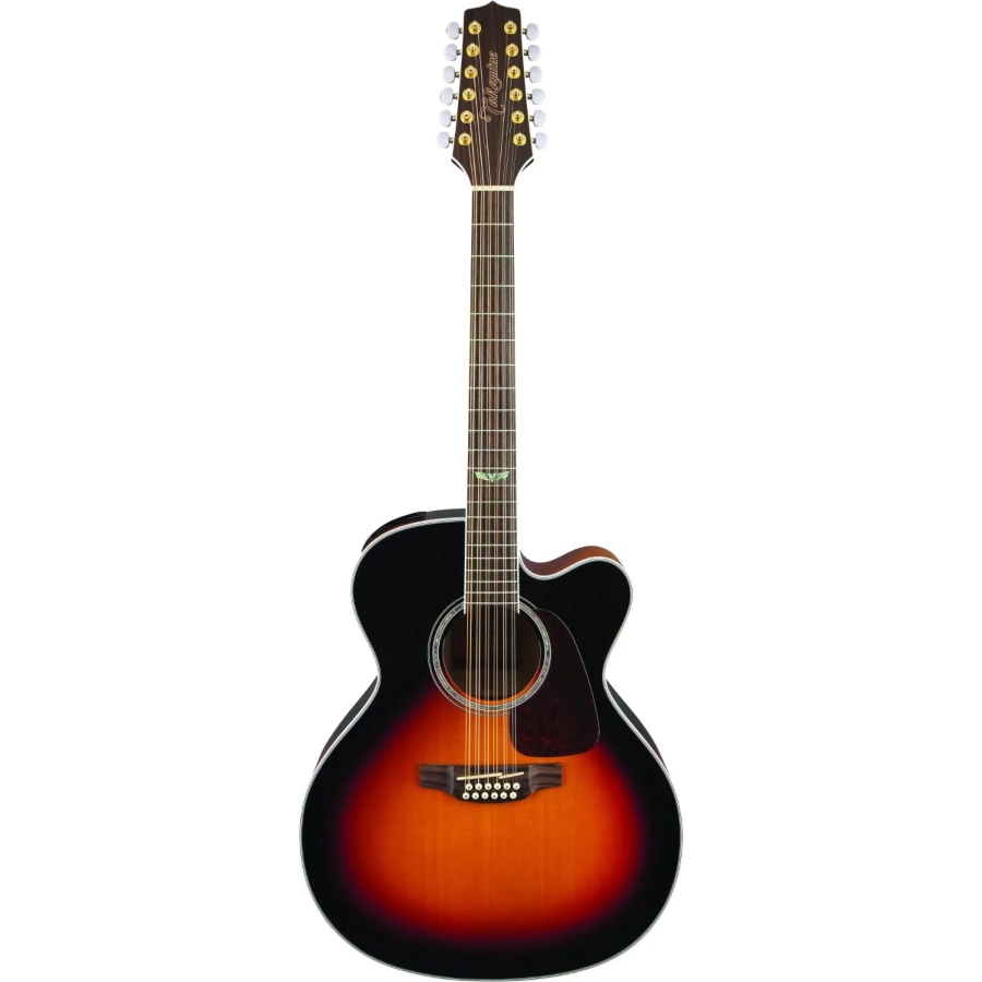 GUITARRA TAKAMINE ELECTROACUSTICA 12 CDAS GJ72CE-12 BSB TAKAMINE