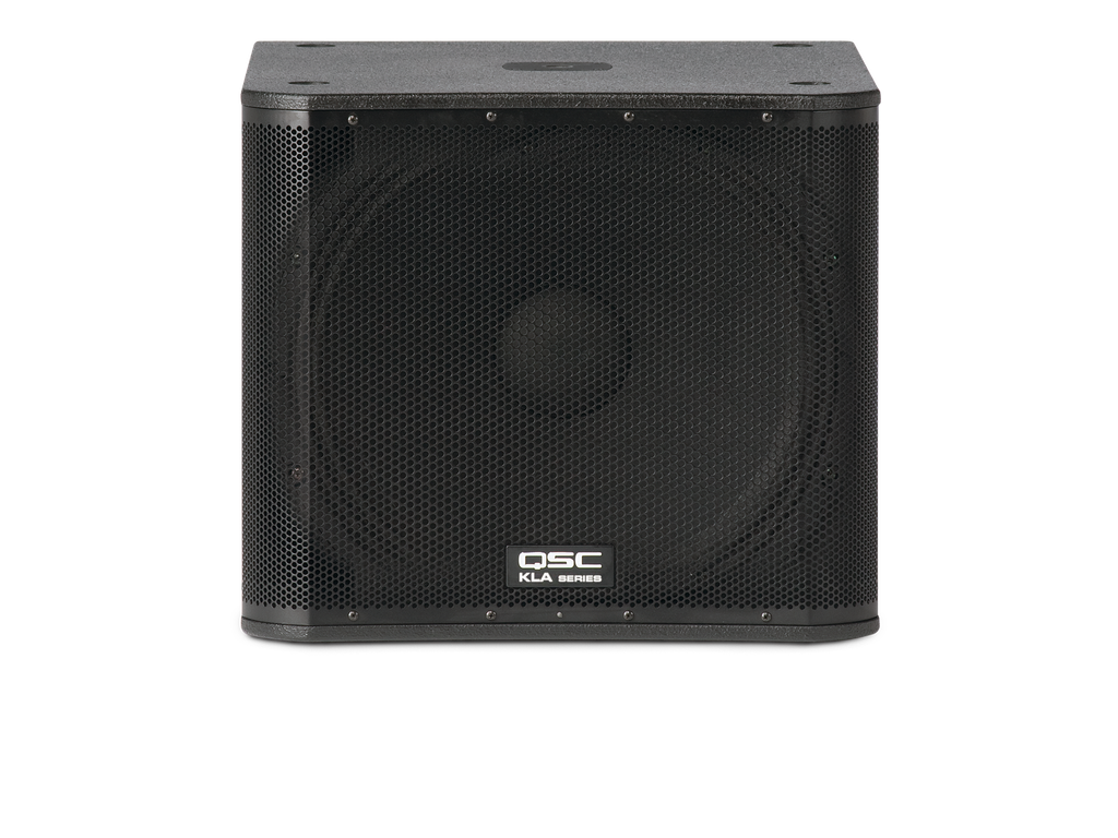 SUBWOOFER 18" QSC KLA ACTIVO PARA ARREGLO LINEAL 1000W KLA181BK