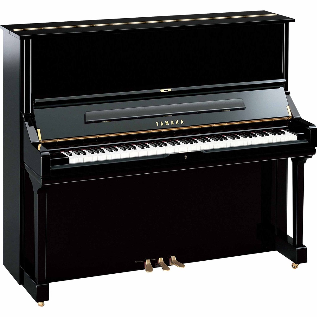 PIANO YAMAHA ACUSTICO VERTICAL 131 CM NEGRO BRILLANTE U3PE-1